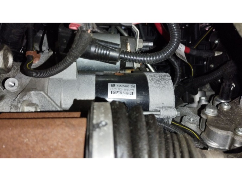 Recambio de motor arranque para opel astra k (b16) 1.6 cdti (68) referencia OEM IAM 55503483 M001TF0572ZE 