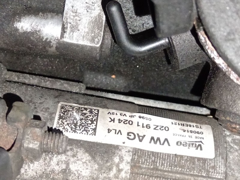 Recambio de motor arranque para skoda yeti active referencia OEM IAM 02Z911024K  090514