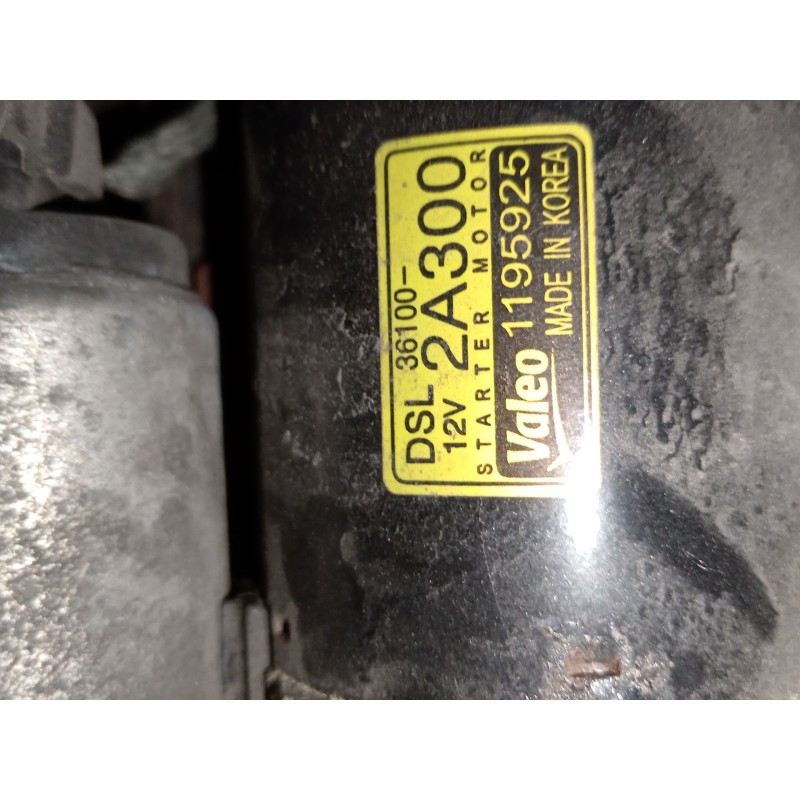 Recambio de motor arranque para kia cee´d (jd) 1.6 crdi 128 referencia OEM IAM 361002A300 1195925 