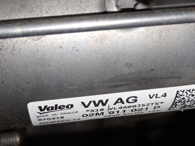 Recambio de motor arranque para seat leon (5f1) 2.0 tdi referencia OEM IAM 02M911021P  