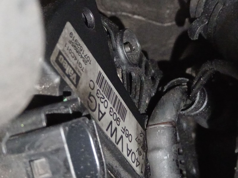 Recambio de alternador para audi a3 (8p1) 2.0 tdi 16v referencia OEM IAM 06F903023C  