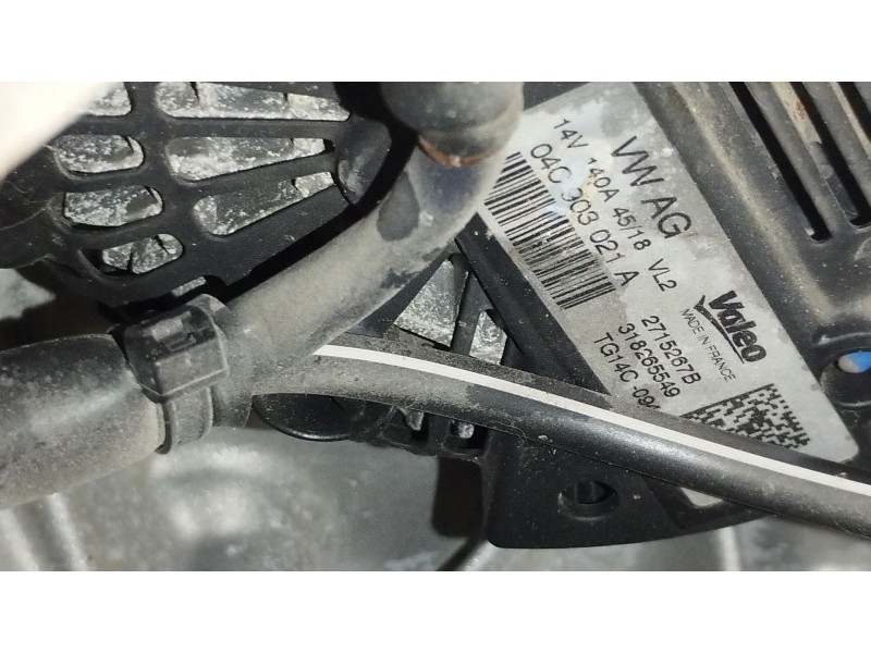Recambio de alternador para audi q2 (gab, gag) 35 tfsi referencia OEM IAM 04C903021A TG14C 