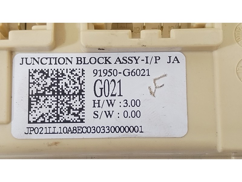 Recambio de caja reles / fusibles para kia picanto iii (ja) 1.0 referencia OEM IAM 91950G6021 919D5G6000 