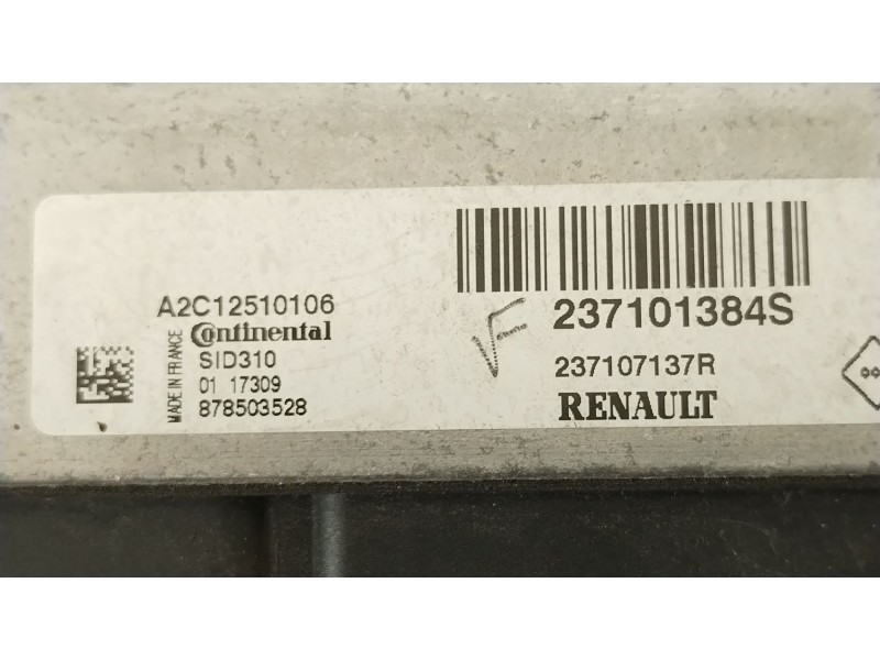 Recambio de centralita motor uce para dacia duster (hs_) 1.5 dci referencia OEM IAM 237101384S 237107137R A2C12510106