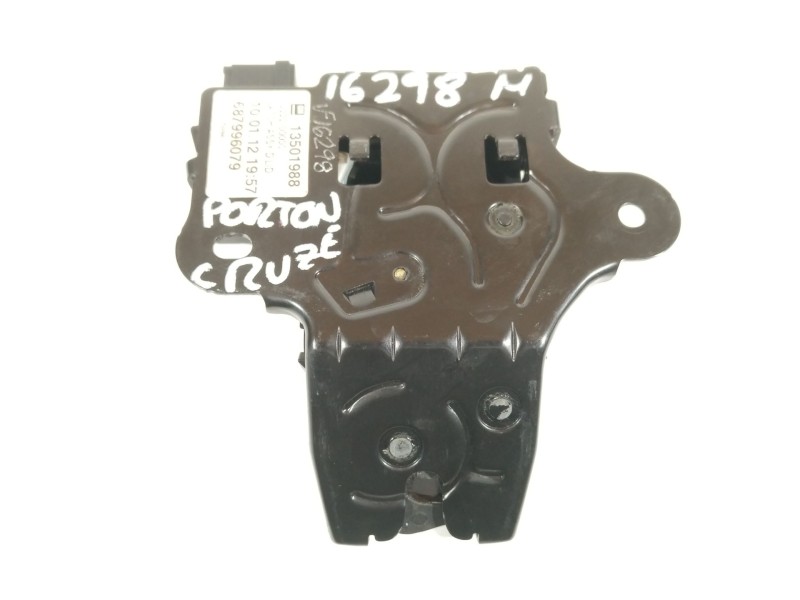 Recambio de cerradura maletero / porton para chevrolet cruze (j300) 2.0 cdi referencia OEM IAM 13501988 687996079 