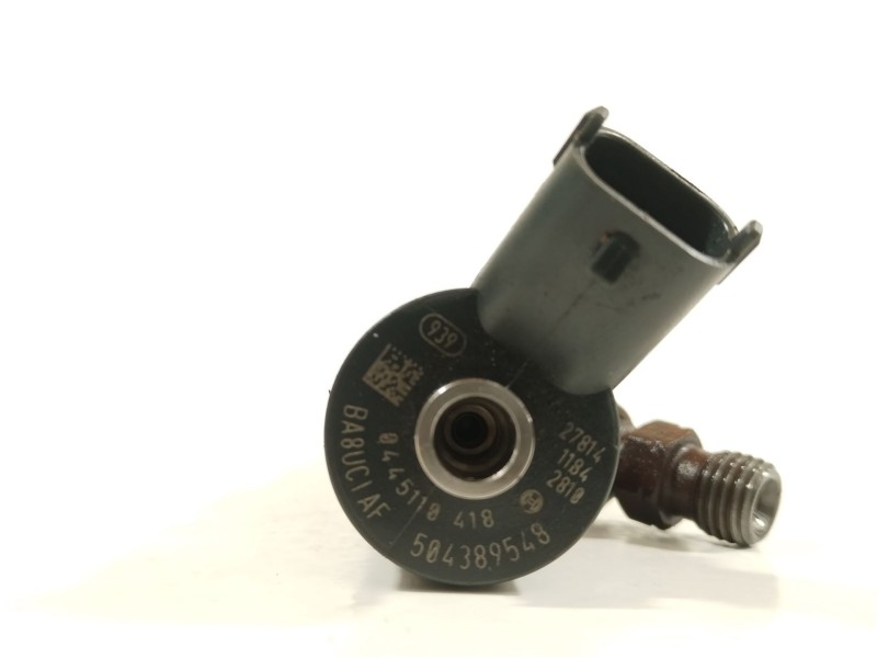 Recambio de inyector para fiat ducato furgoneta (250_) 120 multijet 2,3 d referencia OEM IAM 504389548 0445110418 