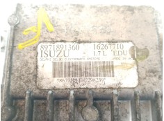 Recambio de centralita motor uce para opel astra g hatchback (t98) 1.7 dti 16v (f08, f48) referencia OEM IAM 16267710 8971891360 2