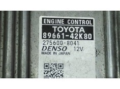 Recambio de centralita motor uce para toyota rav 4 iv (_a4_) 2.5 hybrid (ava42_) referencia OEM IAM 8966142K80 2756008041  2