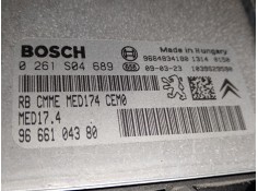 Recambio de centralita motor uce para peugeot 308 cc (4b_) 1.6 16v referencia OEM IAM 9666104380 0261S04689 
