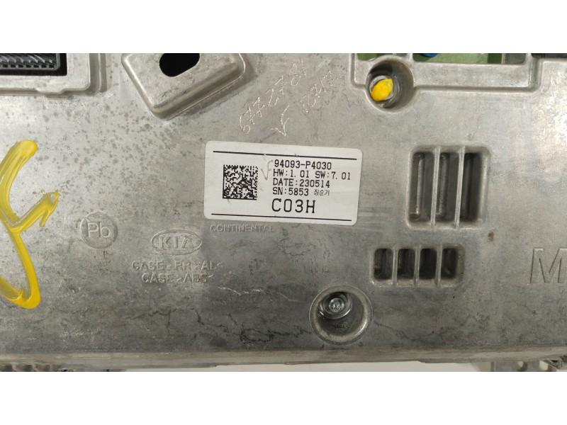 Recambio de cuadro instrumentos para kia sorento () referencia OEM IAM 94093P4030  