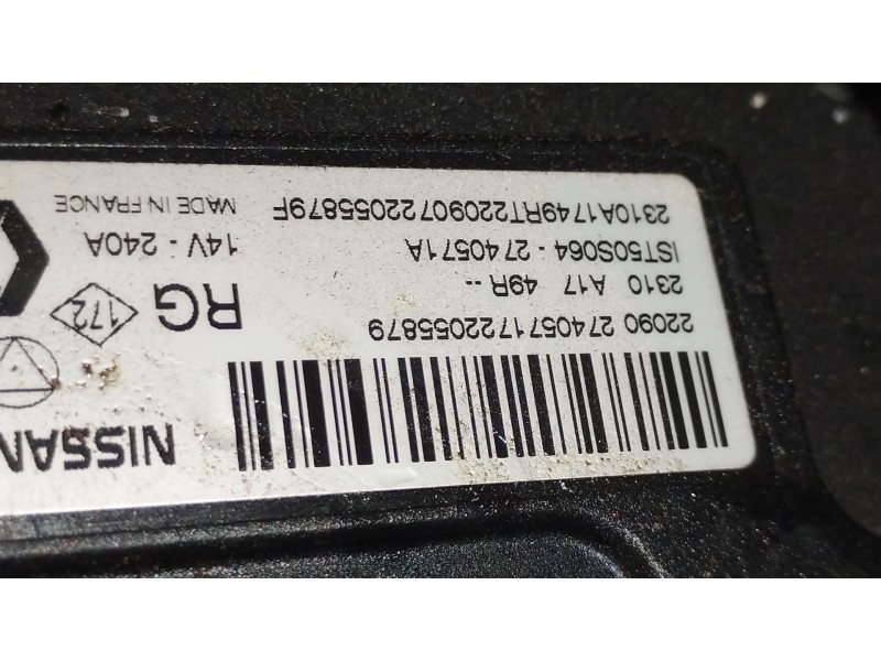 Recambio de alternador para nissan qashqai iii (j12) 1.3 dig-t referencia OEM IAM 2310A1749R  