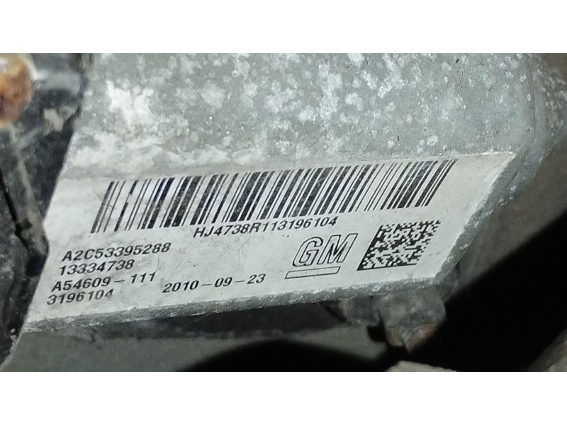 Recambio de freno de mano electrico para opel astra j (p10) 2.0 cdti (68) referencia OEM IAM 13334738  