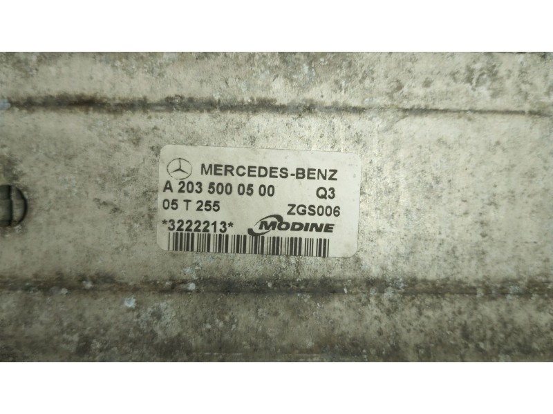 Recambio de intercooler para mercedes-benz clk (c209) clk 320 (209.365) referencia OEM IAM A2035000500  