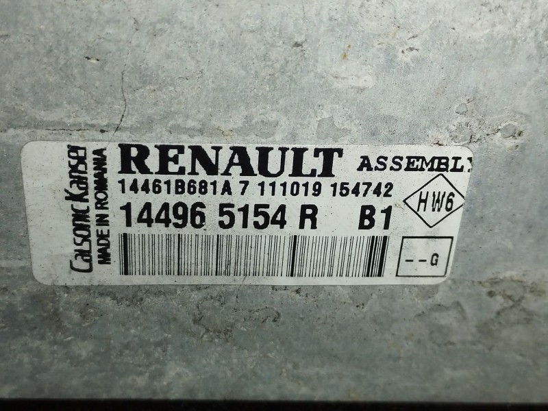 Recambio de intercooler para dacia duster ii access referencia OEM IAM 144965154R  