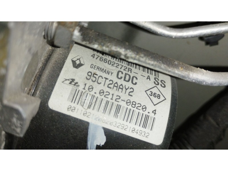 Recambio de abs para renault scénic iii (jz0/1_) 1.2 tce referencia OEM IAM 476602272R  