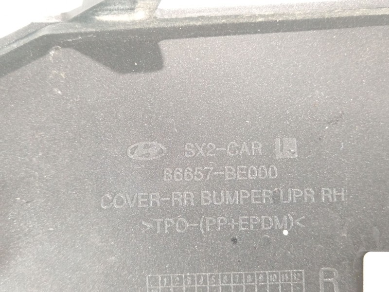 Recambio de aletin trasero derecho para hyundai kona (os, ose, osi) 1.6 gdi hybrid referencia OEM IAM 86657BE000  