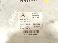 Recambio de centralita motor uce para mercedes-benz clase c (w204) c 220 cdi (204.002) referencia OEM IAM A6519005301 A651901330 2