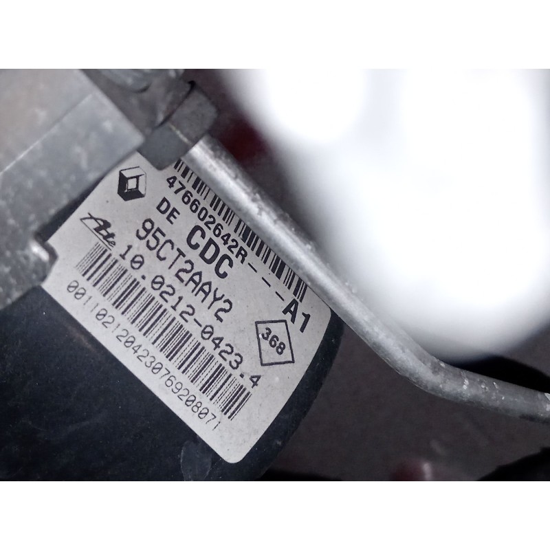 Recambio de abs para renault grand scénic iii (jz0/1_) 1.9 dci referencia OEM IAM 476602642R 10021204234 95CT2AAY2