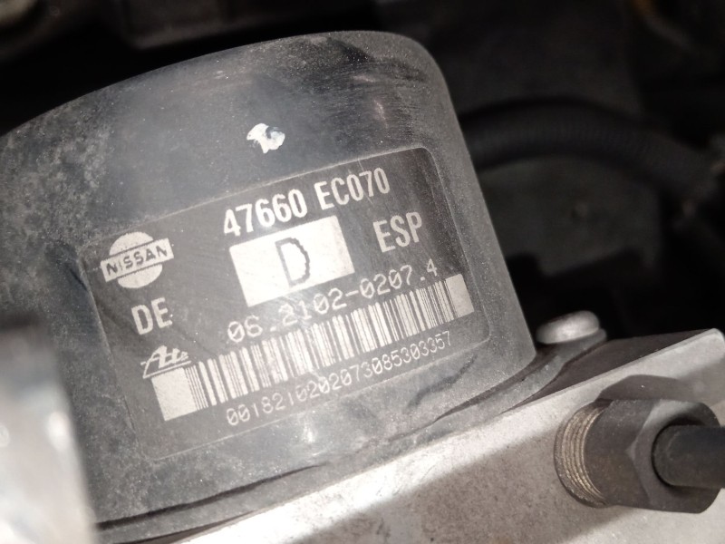 Recambio de abs para nissan pathfinder iii (r51) 2.5 dci 4wd referencia OEM IAM 47660EC070 06210202074 