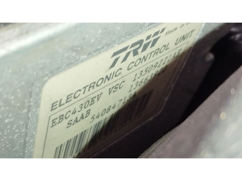 Recambio de abs para saab 9-3 descapotable (ys3f) 2.0 t referencia OEM IAM 54084713A 13663920 13509221AE
