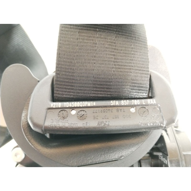 Recambio de cinturon seguridad delantero derecho para cupra leon (kl1, ku1, kug) 2.0 tsi referencia OEM IAM 5FA857706L  