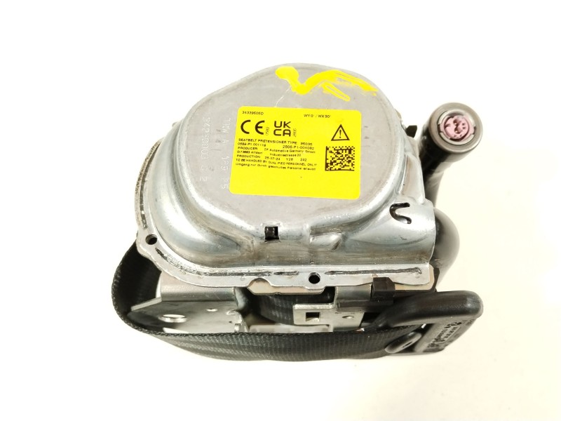 Recambio de cinturon seguridad trasero derecho para cupra leon (kl1, ku1, kug) 2.0 tsi referencia OEM IAM 5FA857805E  