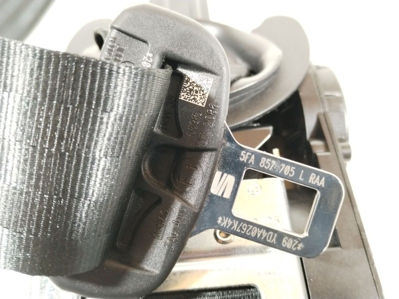 Recambio de cinturon seguridad delantero izquierdo para cupra leon (kl1, ku1, kug) 2.0 tsi referencia OEM IAM 5FA857705L  