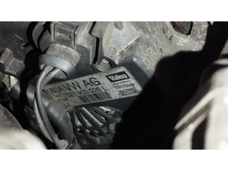 Recambio de alternador para volkswagen passat b6 (3c2) 2.0 tdi 16v referencia OEM IAM 021903026L TG17C019 