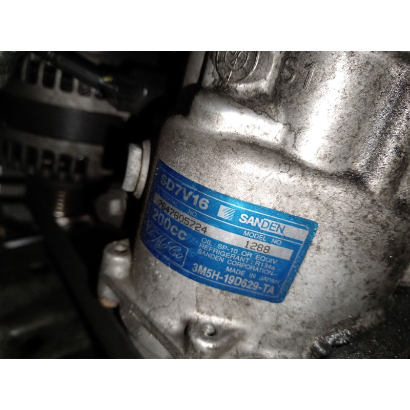 Recambio de compresor aire acondicionado para volvo s40 ii (544) 1.6 d referencia OEM IAM 3M5H19D629TA SD7V16 