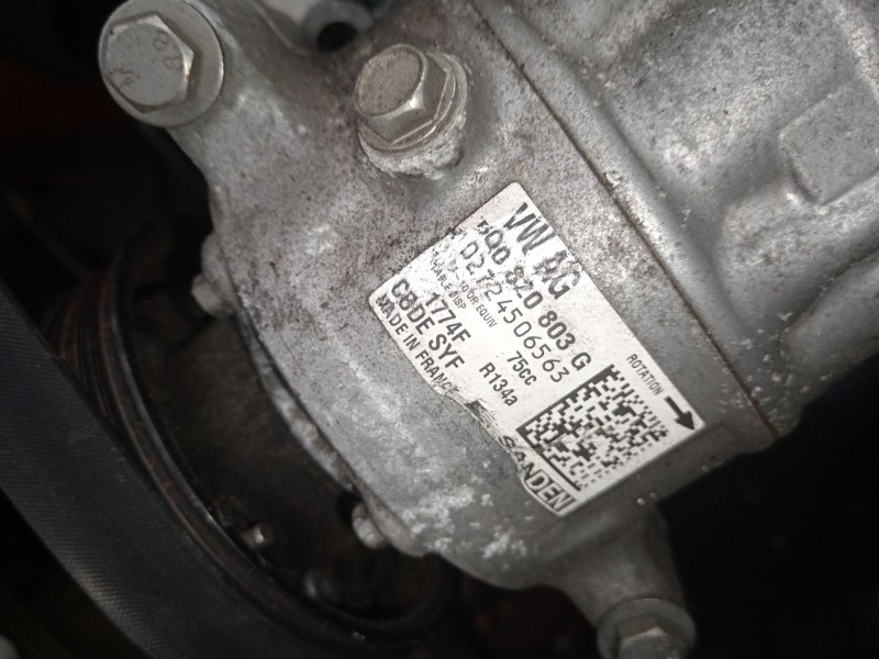Recambio de compresor aire acondicionado para seat ibiza iv (6j5, 6p1) 1.0 referencia OEM IAM 5Q0820803G  