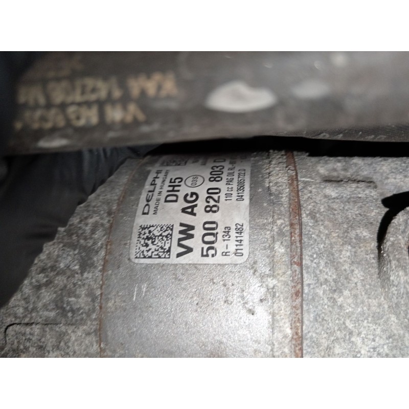 Recambio de compresor aire acondicionado para seat ibiza iv (6j5, 6p1) 1.4 tdi referencia OEM IAM 5Q0820803D  