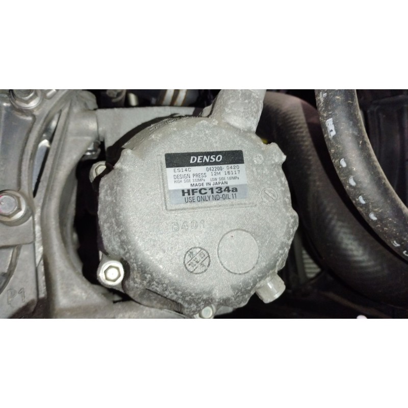 Recambio de compresor aire acondicionado para toyota auris (_e15_) 1.8 hybrid (zwe150_) referencia OEM IAM 422000420 ES14C 
