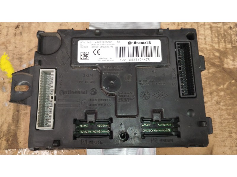 Recambio de caja reles / fusibles para dacia logan mcv ii tce 90 lpg referencia OEM IAM 284B10447R  