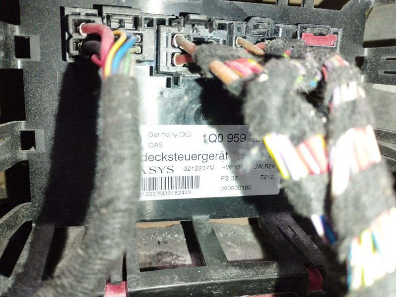 Recambio de modulo electronico para volkswagen eos (1f7, 1f8) 2.0 tdi 16v referencia OEM IAM 1Q0959255D  