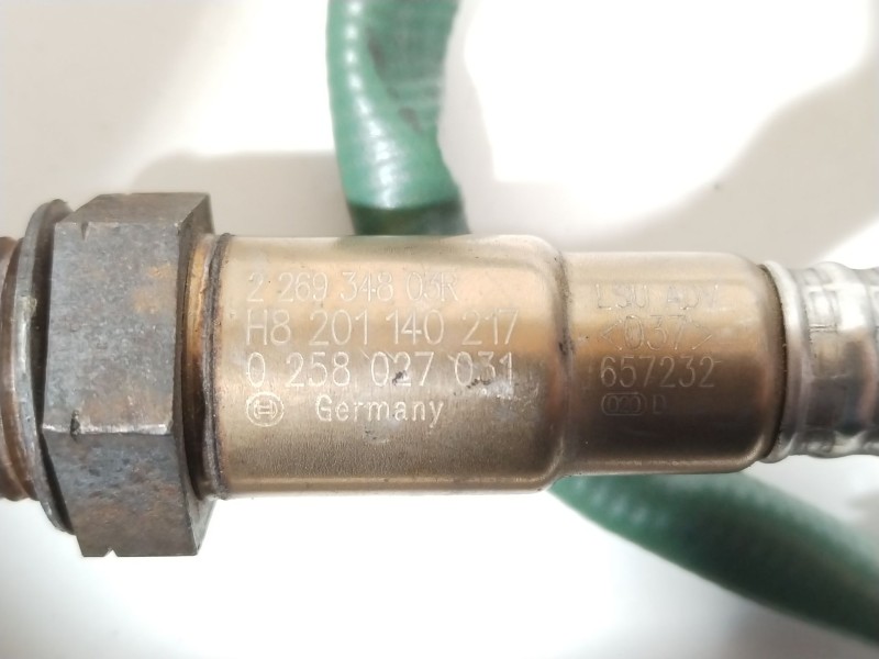 Recambio de sonda lambda para dacia sandero ii (b8_) tce 90 (b8m1, b8ma) referencia OEM IAM 226934803R 0258037031 
