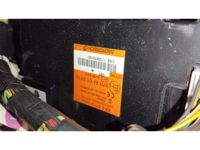 Recambio de modulo electronico para ssangyong korando (ck) 2.0 e-xdi referencia OEM IAM 8711034004  