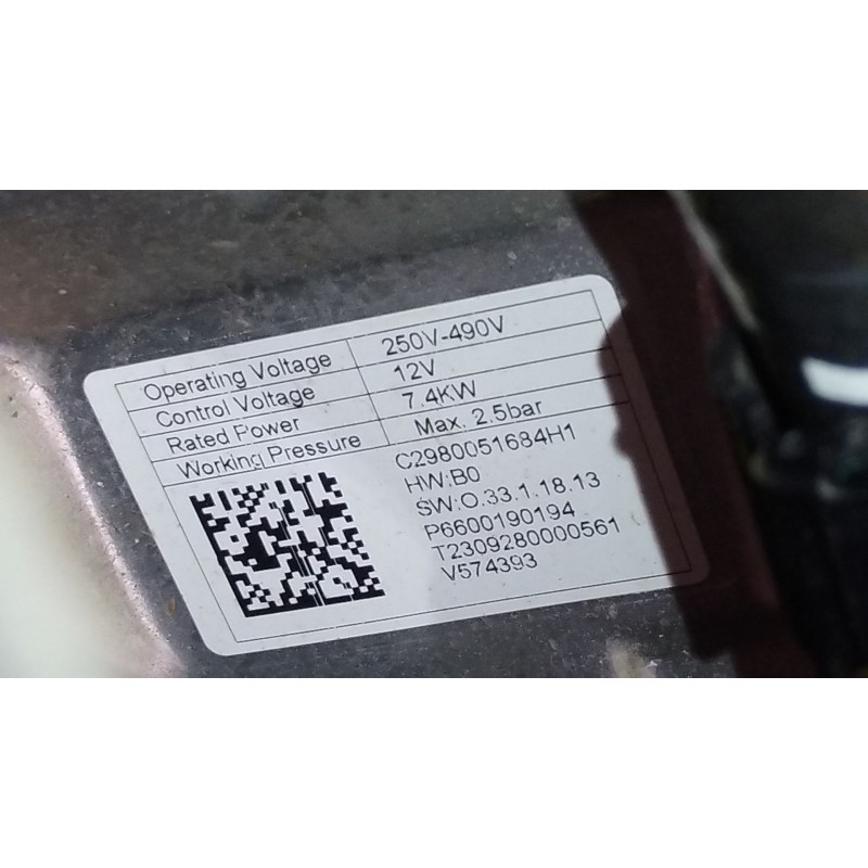 Recambio de modulo electronico para smart fortwo coupé (453) electric drive / eq (453.391) referencia OEM IAM P6600190194  