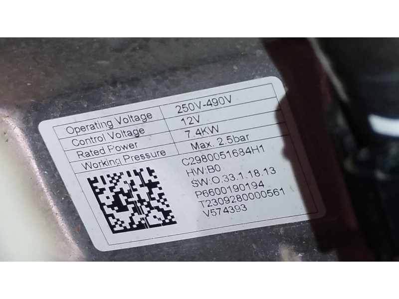 Recambio de modulo electronico para smart fortwo coupé (453) electric drive / eq (453.391) referencia OEM IAM P6600190194  