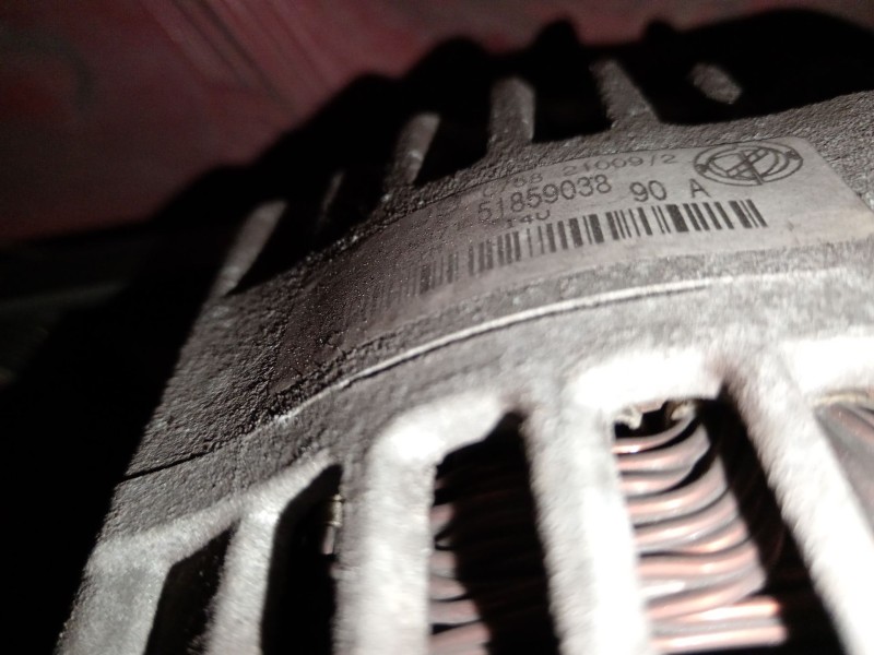 Recambio de alternador para fiat 500 (312_) 1.2 (312axa1a) referencia OEM IAM 51859038  