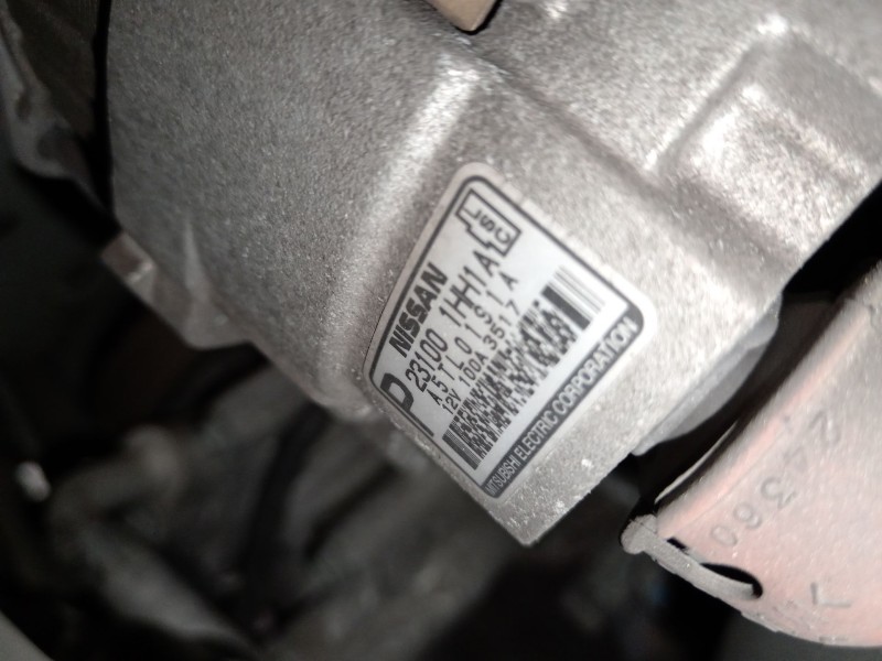 Recambio de alternador para nissan micra iv (k13k, k13kk) 1.2 referencia OEM IAM 231001HH1A  