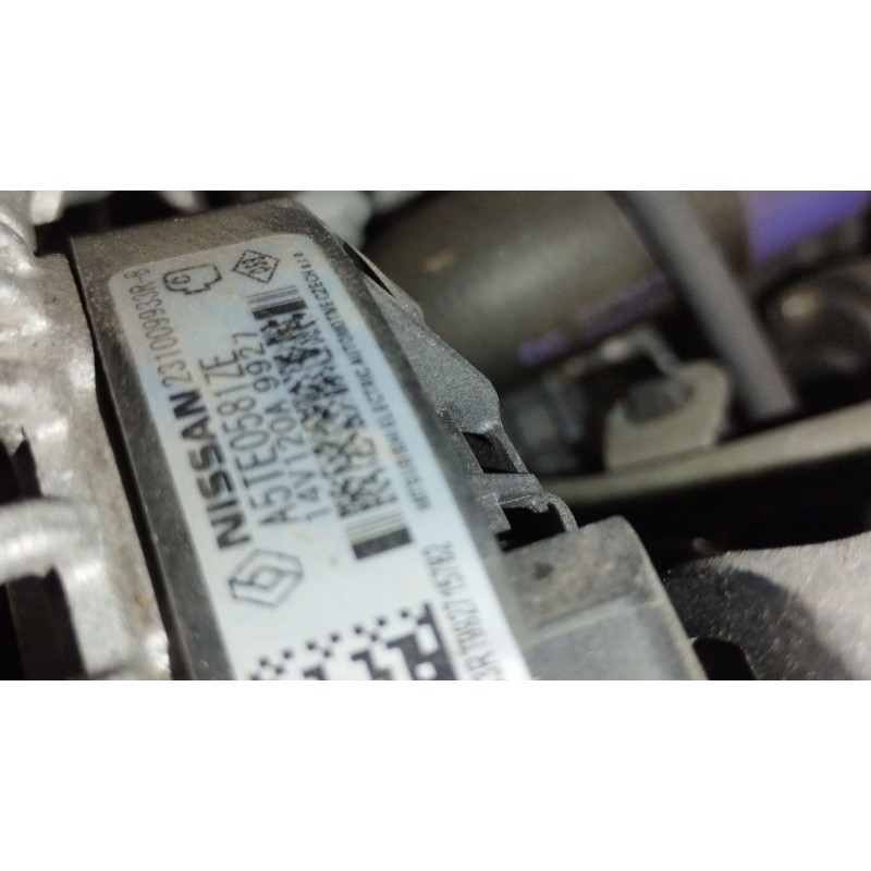 Recambio de alternador para renault clio v (b7_) 1.3 tce 130 (b7mf) referencia OEM IAM 231009933R A5TE0581ZE 