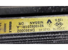 Recambio de condensador / radiador aire acondicionado para nissan qashqai ii (j11, j11_) 1.5 dci referencia OEM IAM 921009251R  