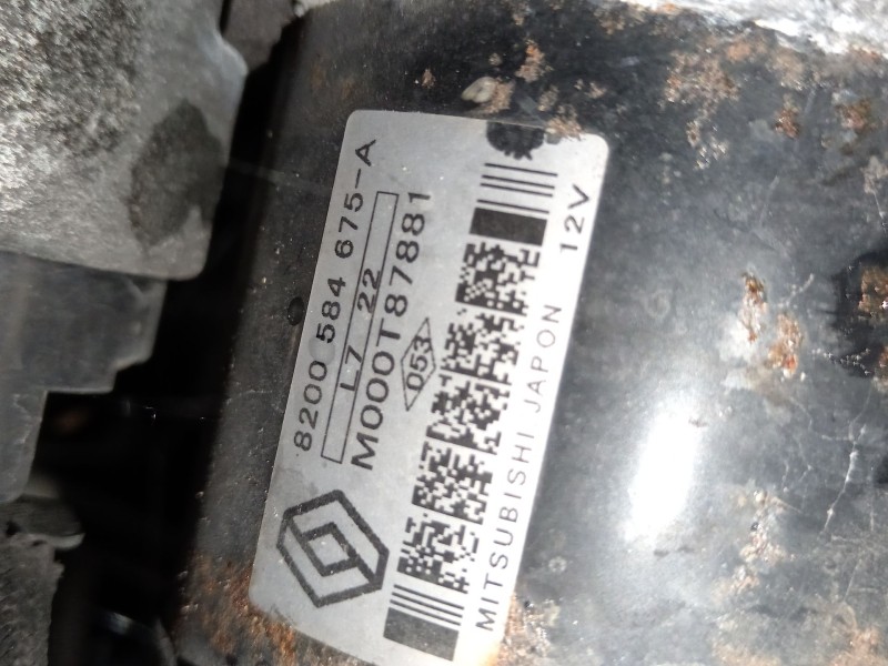Recambio de motor arranque para renault twingo ii (cn0_) 1.5 dci (cn0e) referencia OEM IAM 8200584675A M000T87881 