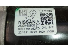 Recambio de motor arranque para nissan qashqai iii (j12) 1.3 dig-t referencia OEM IAM 233006UB0B 0001194062  2