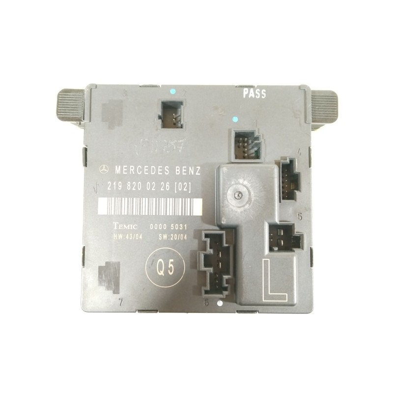 Recambio de modulo electronico para mercedes-benz clase cls (w219) 350 cgi (219.357) referencia OEM IAM 2198200226 00005031 
