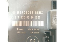 Recambio de modulo electronico para mercedes-benz clase cls (w219) 350 cgi (219.357) referencia OEM IAM 2198200226 00005031  2