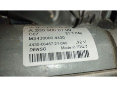 Recambio de motor arranque para mercedes-benz clase a (w177) amg a 45 s 4-matic+ (177.054) referencia OEM IAM A2609060100 MS4380 2