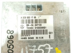Recambio de modulo electronico para mercedes-benz clase cls (w219) 350 cgi (219.357) referencia OEM IAM A2098201785 01000388G1  2