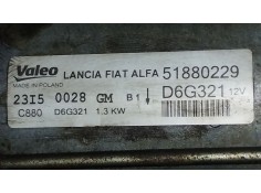 Recambio de motor arranque para opel combo furgoneta/monovolumen (x12) 1.3 cdti (b05) referencia OEM IAM 51880229  D6G321 2