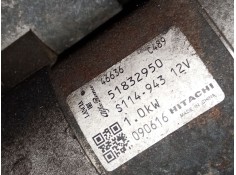 Recambio de motor arranque para fiat 500 (312_) 1.2 (312axa1a) referencia OEM IAM 51832950   2
